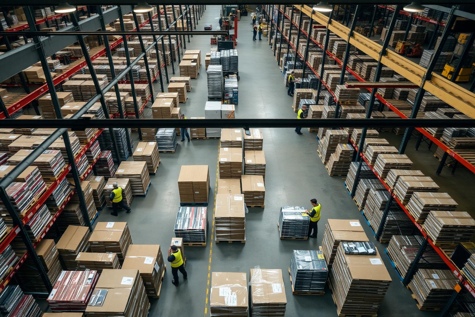 Overhead warehouse